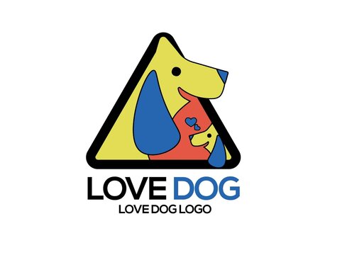 卡通狗狗logo