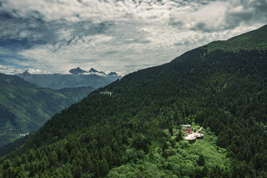 四川阿坝黄龙景区