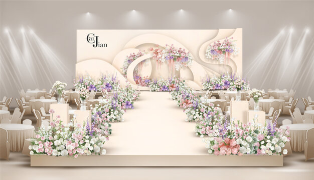 HJ159婚禮舞臺(tái)設(shè)計(jì)