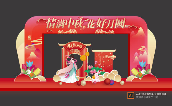中秋門頭