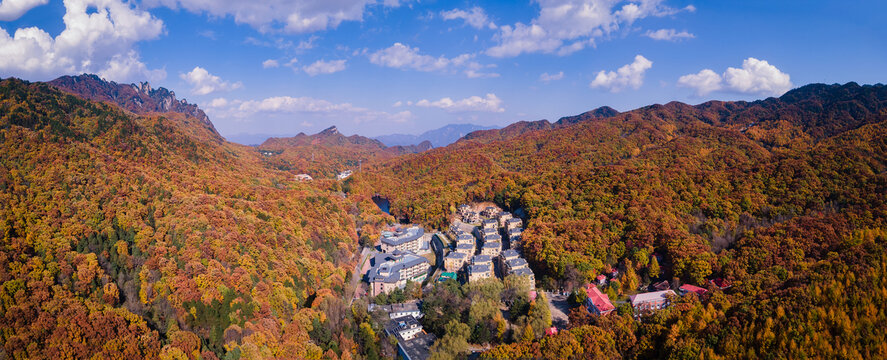 洛阳白云山秋景