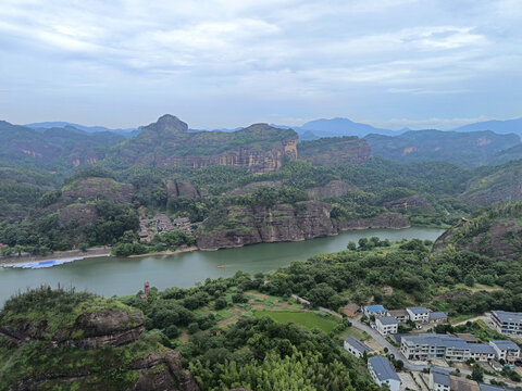 龙虎山水自然风景