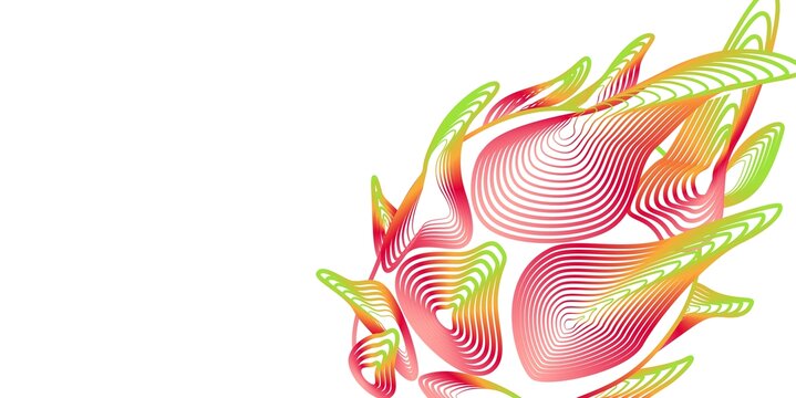 火龍果矢量設(shè)計(jì)插畫