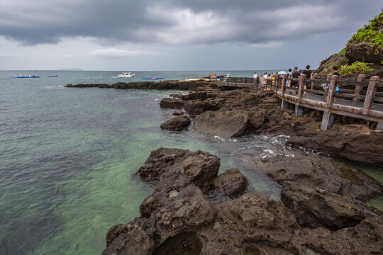 广西北海涠洲岛鳄鱼山景区