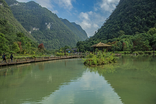 小七孔翠谷湿地