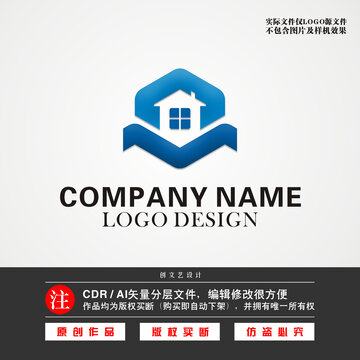 MQ字母LOGO房产LOGO