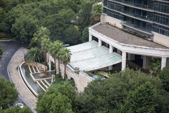 千岛湖五星酒店大门