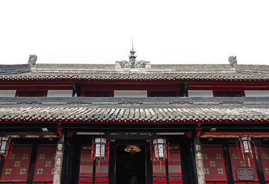 清代重檐歇山頂建筑