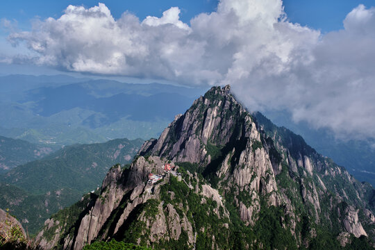 安徽黄山天都峰