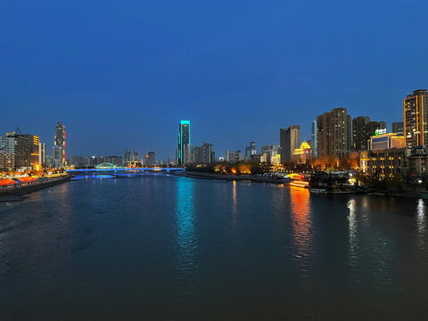 兰州黄河夜景