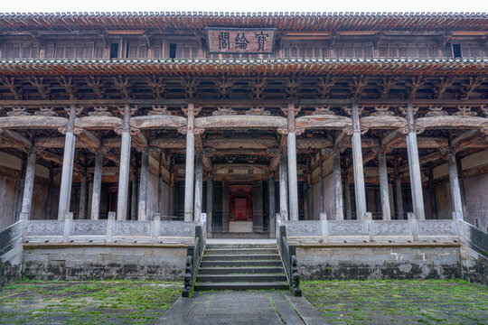 呈坎古村贞靖罗东舒祠