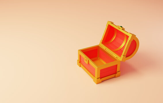 春節(jié)游戲獎勵寶箱發(fā)財新年3D