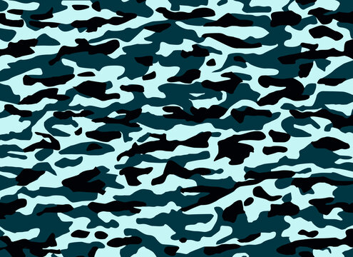海藍迷彩