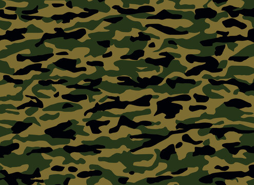 軍綠迷彩圖案