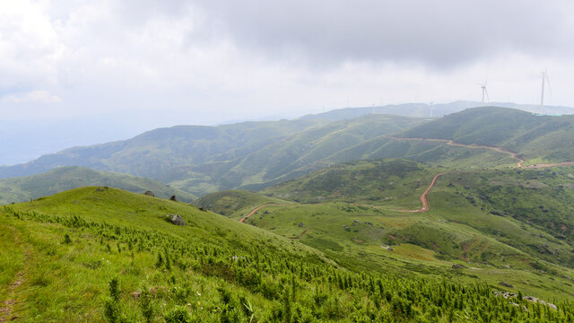 寻甸县花石头山昆明十峰