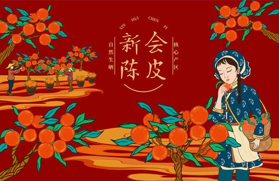 新會(huì)陳皮包裝