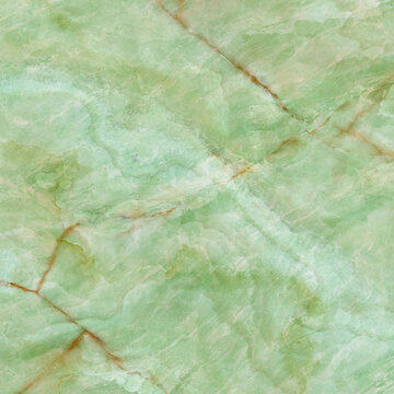 绿色透光水锈纹玉石纹理