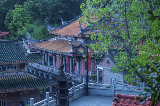 雪峰寺大殿建筑