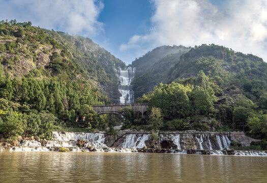 天台山大瀑布