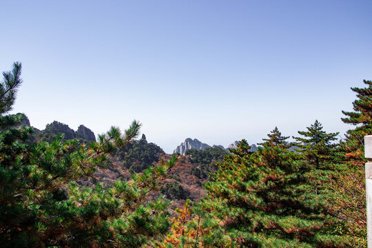 安徽黄山风景区