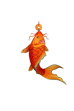 新年鯉魚年年有余免扣素材