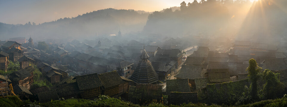 黄岗的早晨