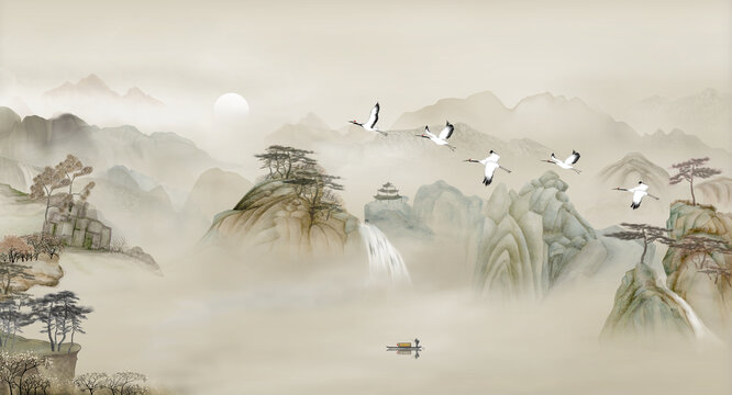 水墨畫
