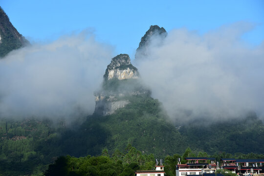 阳朔兴坪古镇