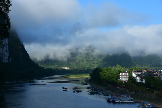 阳朔兴坪古镇