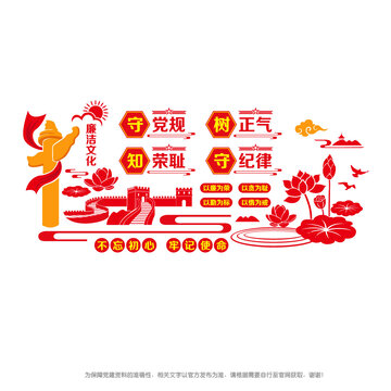 廉潔文化墻