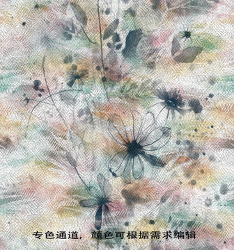 印花底紋墻紙底紋壁紙花型