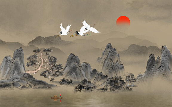 山水畫