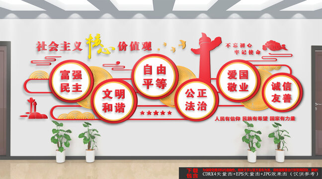 價(jià)值觀文化墻