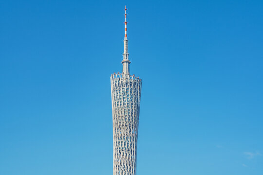 广州现代城市建筑细节特写