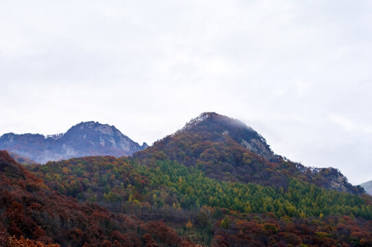 本溪老边沟秋季景色