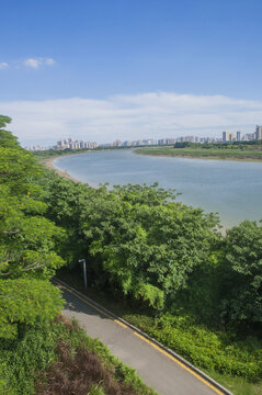 泉州晋江河滨风景