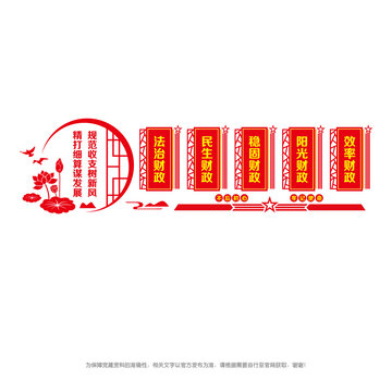 財政文化墻