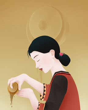 茶藝少女