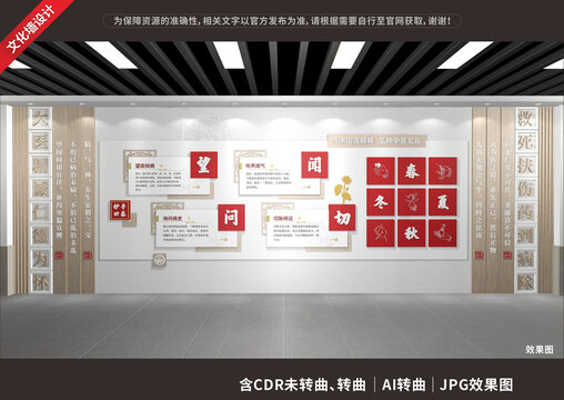 中醫(yī)文化展示展廳墻