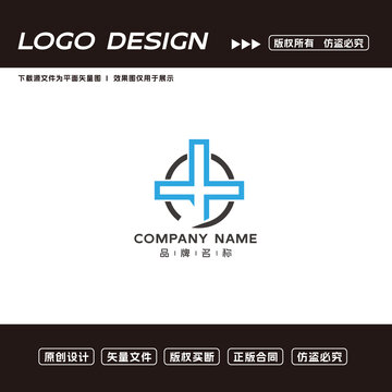 医院logo十字架