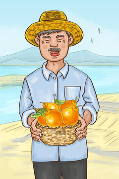 農民插畫