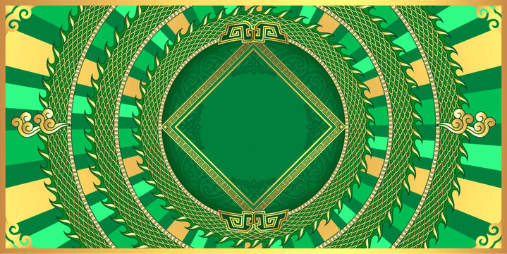 龍傳統(tǒng)矢量封面
