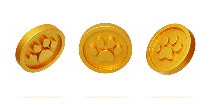 抽獎游戲獎勵幣狗狗幣狗爪3D