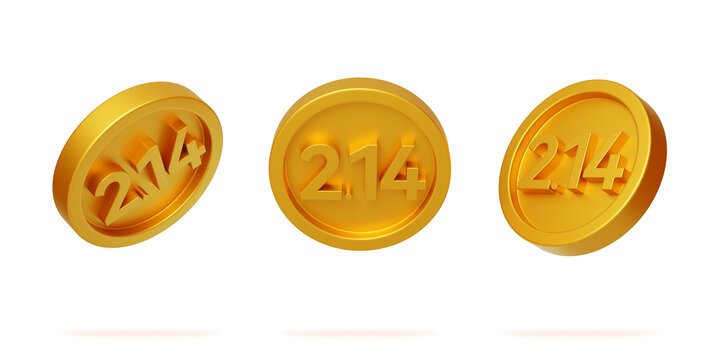 發(fā)財(cái)幸運(yùn)金幣金額數(shù)字浪漫3D