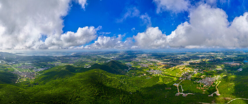 平潭海岛全景航拍