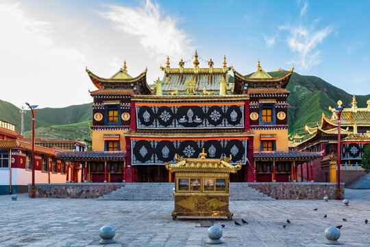 甘肃卓尼禅定寺