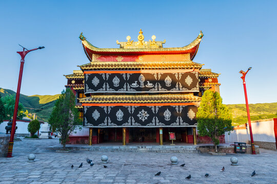 甘肃卓尼禅定寺