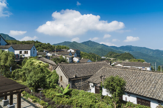 覆卮山景区东澄村