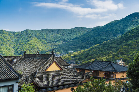 覆卮山景区东澄村