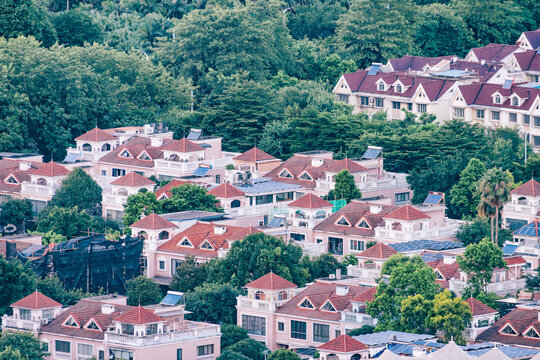 广西柳州城中区住宅楼别墅区